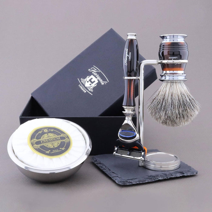 Haryali London Usa - Haryali'S Groove Range Super Badger Hair Shaving Kit