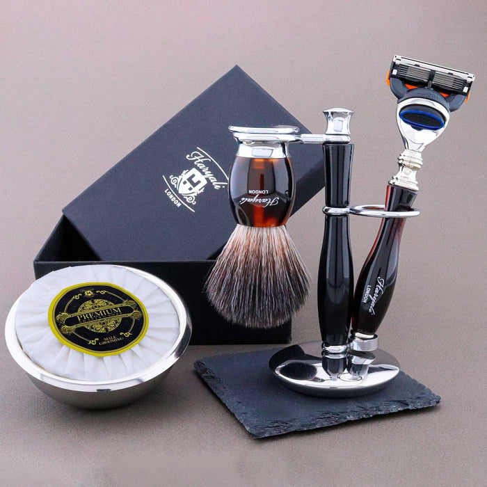 Haryali London Usa - Haryali'S Thunder Range Synthetic Hair Shaving Kit