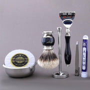 Haryali London USA Haryali's Vase Range Silvertip Badger Hair Shaving Kit