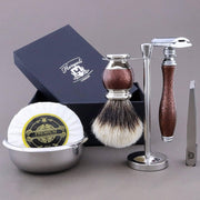 Haryali London USA Haryali's Vase Range Silvertip Badger Hair Shaving Kit
