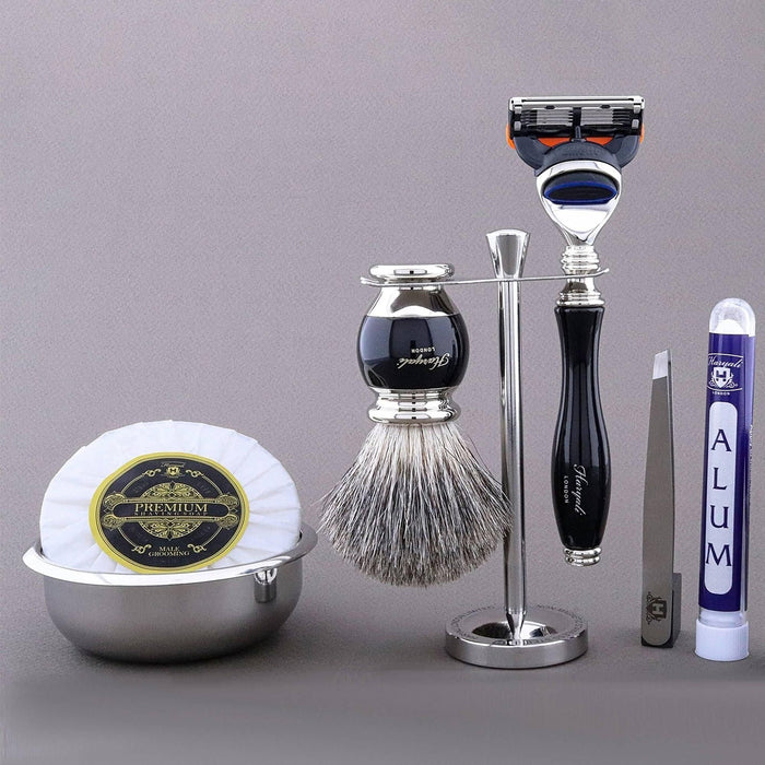 Haryali London Usa - Haryali'S Vase Range Super Badger Hair Shaving Kit