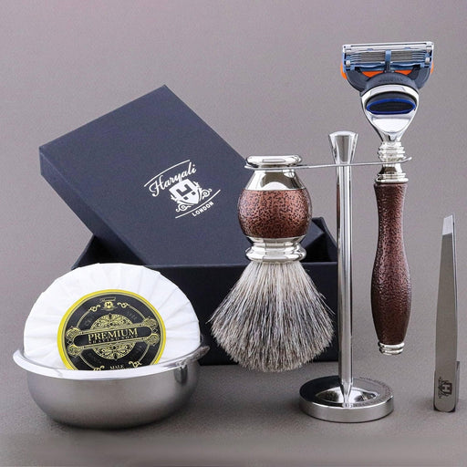 Haryali London Usa - Haryali'S Vase Range Super Badger Hair Shaving Kit