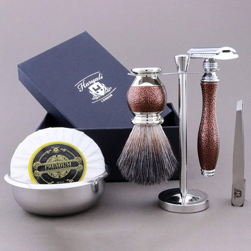 Haryali London Usa - Haryali'S Vase Range Synthetic Hair Shaving Kit