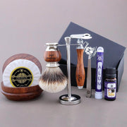 Haryali London USA Haryali's Wooden Range Shaving Kit