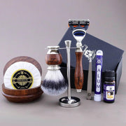 Haryali London USA Haryali's Wooden Range Shaving Kit
