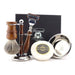 Haryali London Usa - Haryali'S Wooden Super Badger Hair Shaving Set