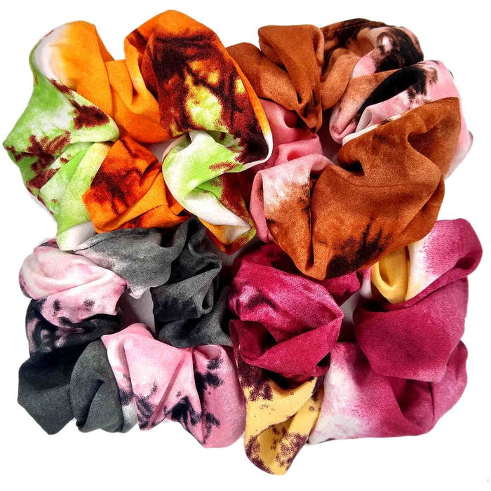 Threddies Soft Focus Large Floral Scrunchies