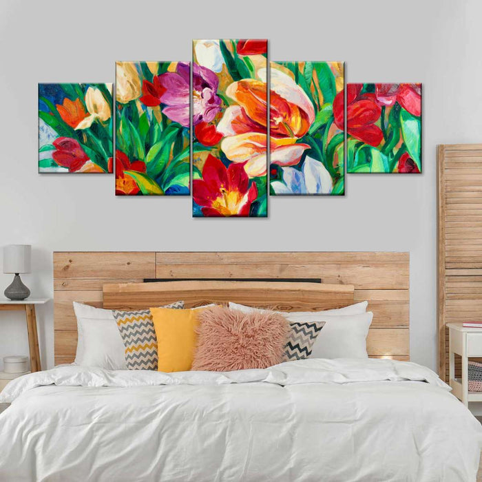 Alluring Flowers Wall Art