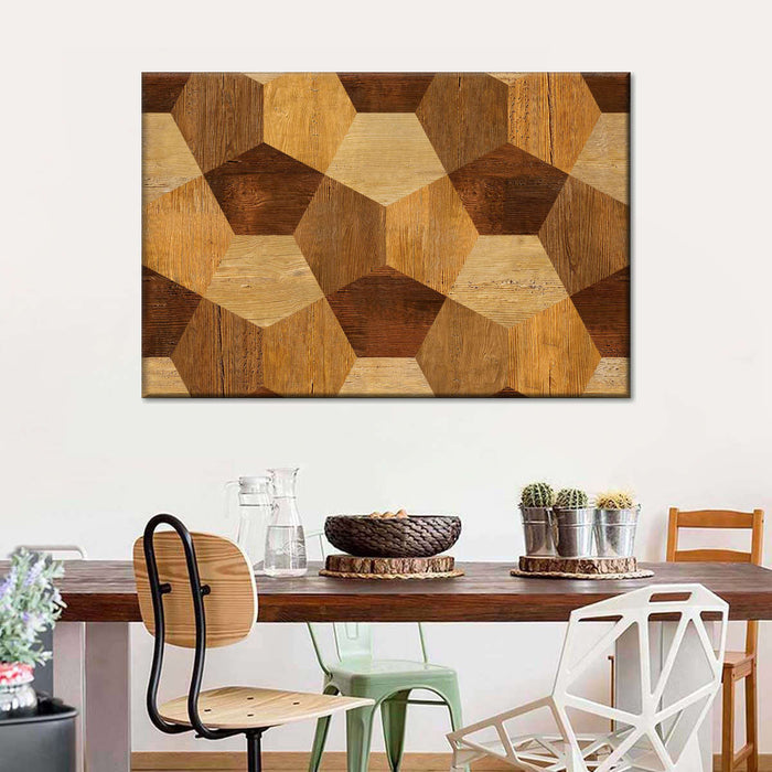 Abstract Wood Decor Wall Art