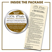 COLEHERBALS LLC 01 - Dr. Cole's Organic Hemorrhoid Balm Herbal White Smoke