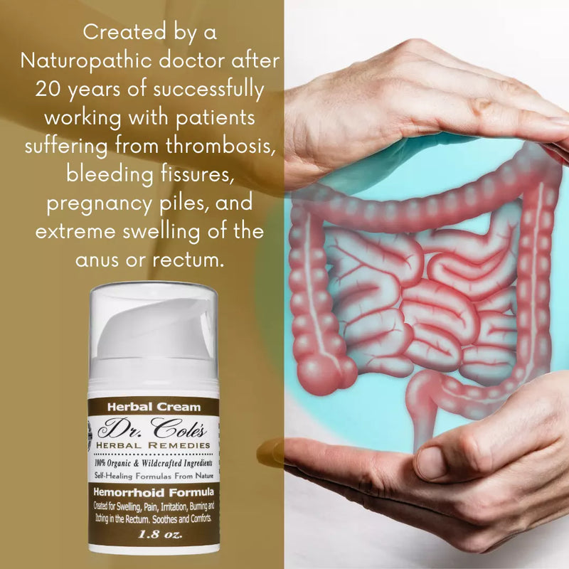 COLEHERBALS 02 - Dr. Cole's Organic Hemorrhoid Cream