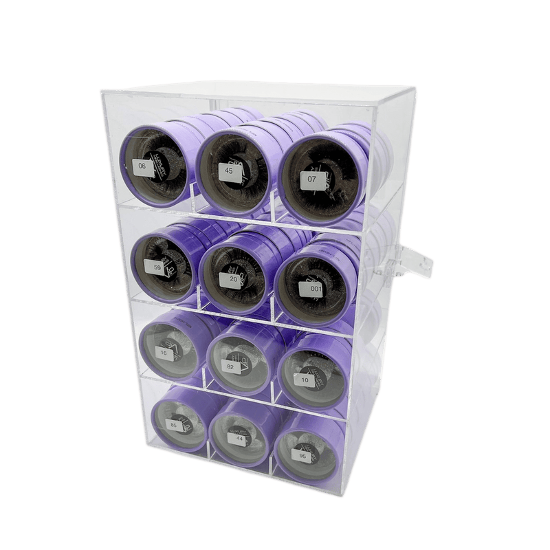 VIP Extensions HD lash display ( Purple) Displays