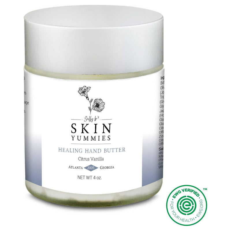 Sally B's Skin Yummies Healing Hand Butter for Cracked and Dry Skin Body