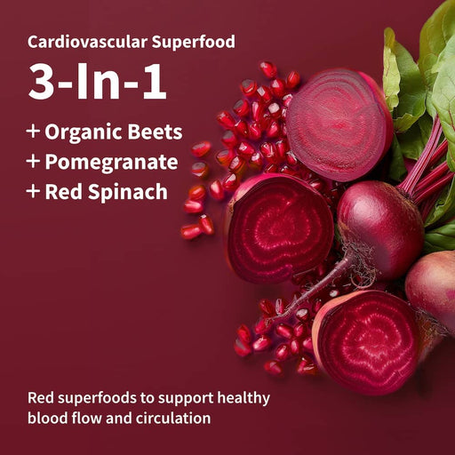 Snap Supplements Heart Beets Stick Packs