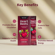 Snap Supplements Heart Beets Stick Packs