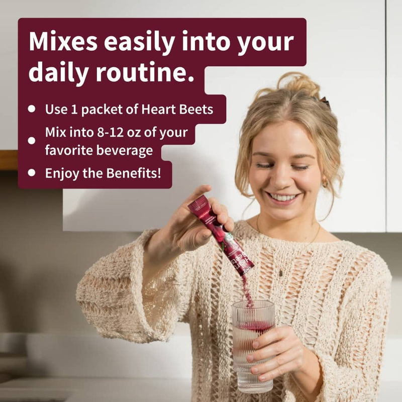 Snap Supplements Heart Beets Stick Packs