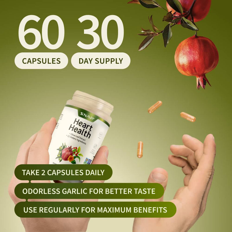 Snap Supplements Heart Health & Cholesterol Health Bundle