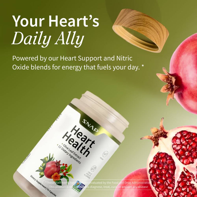 Snap Supplements Heart Health & Cholesterol Health Bundle