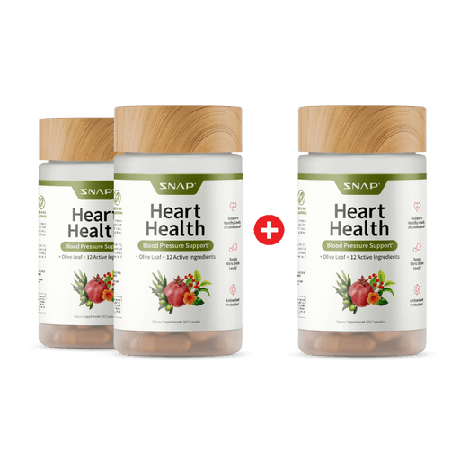 Snap Supplements Heart Health - Buy 2 Get 1 Free