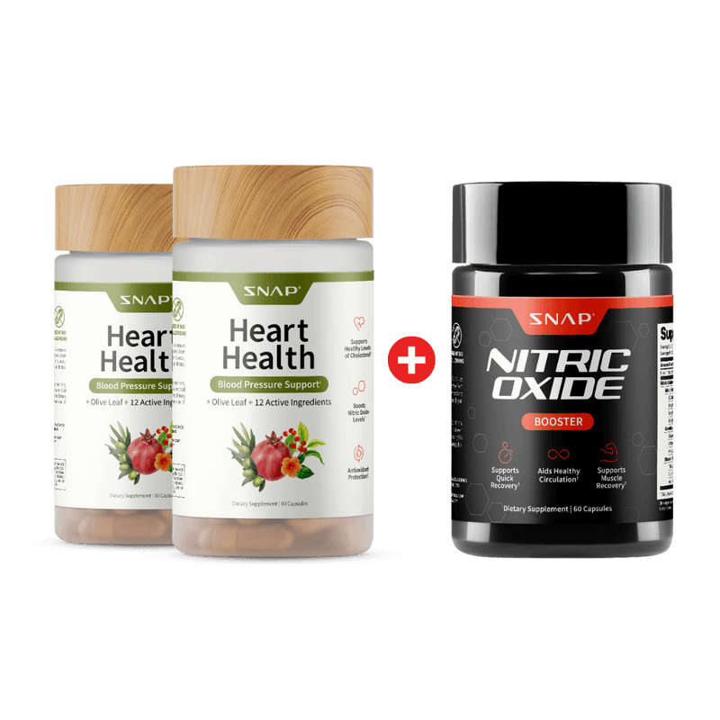 Snap Supplements Heart Health & Nitric Oxide Bundle