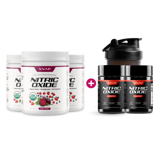Snap Supplements Heart Health Package with FREE Shaker