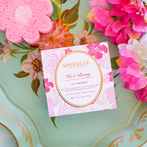 Spongellé He'e Berry | Hawaiian Buffer Body Wash Infused Buffer