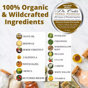 COLEHERBALS Dr. Cole's Hemorrhoid Balm, Salts, and Constipation Balm Bundle