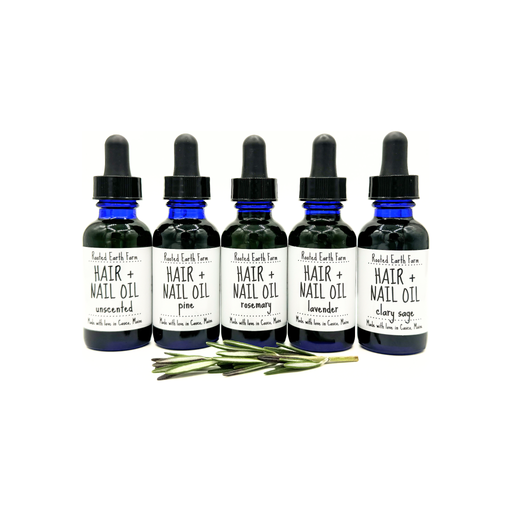 Rooted Earth Farm + Apothecary Herbal Hair + Nail Oil Hair + Nail Care
