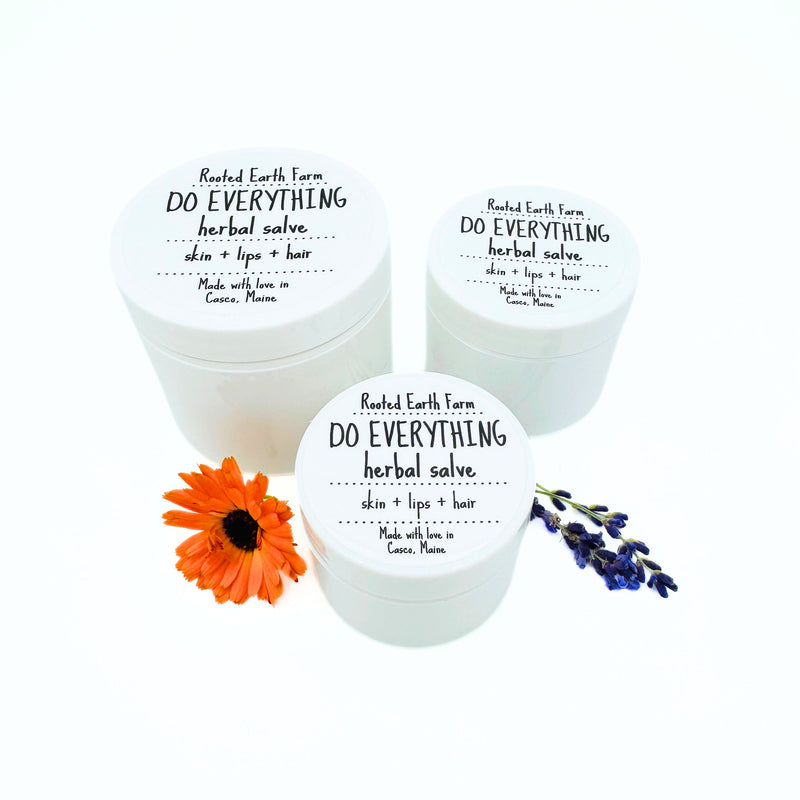 Rooted Earth Farm + Apothecary Do Everything Salve Herbal Salves + Balms