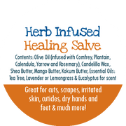 By Robin Creations Herb-Infused Healing Salve - First Aid Balm First Aid