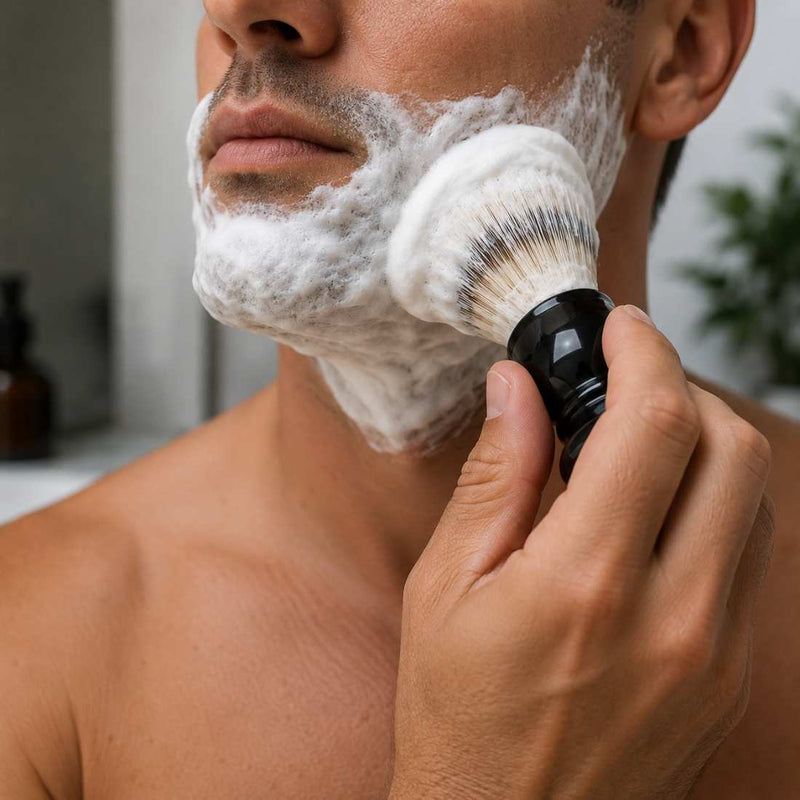Shave Essentials Heritage Tallow Shave Soap Shave Creams & Soaps Rosy Brown Unscented,Cedarwood,Sandalwood