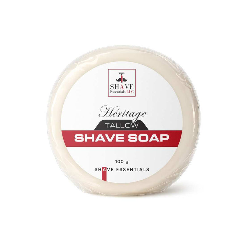 Shave Essentials Heritage Tallow Shave Soap Shave Creams & Soaps White Smoke Unscented,Cedarwood,Sandalwood