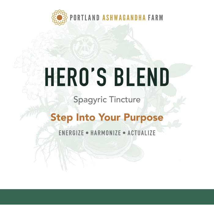 Portland Ashwagandha Farm - Hero'S Blend™ - Spagyric Tincture