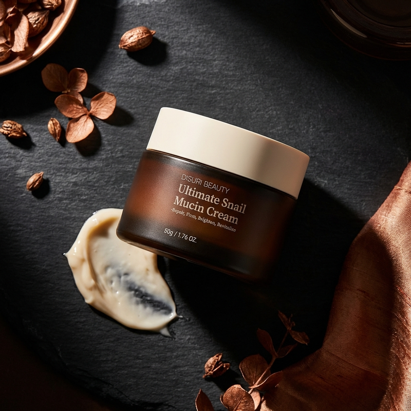 DISURI BEAUTY DISURI Beauty Ultimate Snail Mucin Cream Face Moisturizer Black