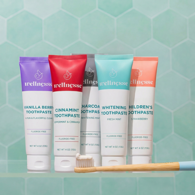 Wellnesse Vanilla Berry Toothpaste Oral Care