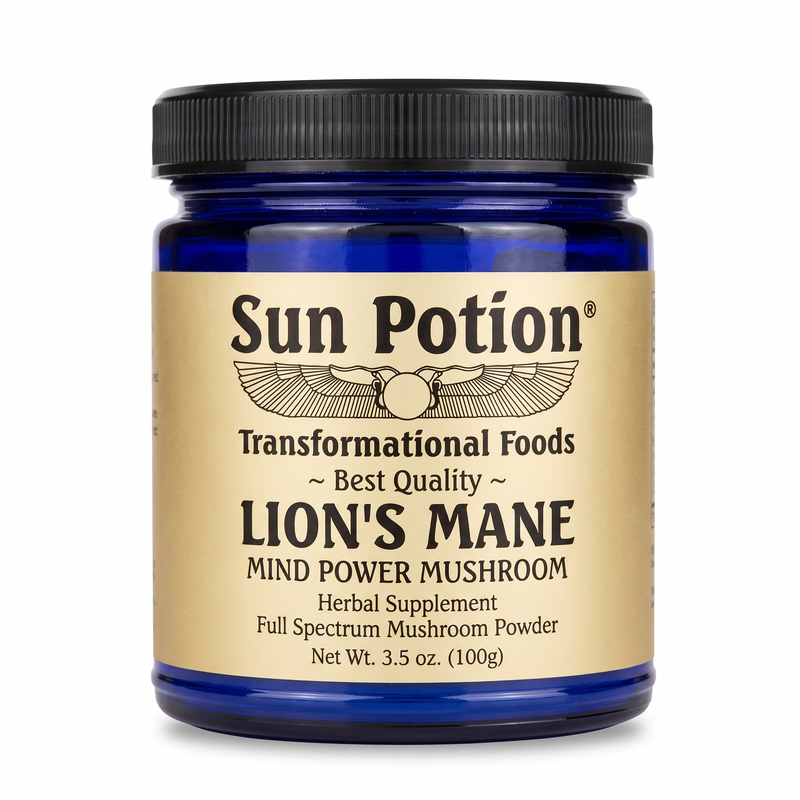 Sun Potion Lion's Mane 100 grams Adaptogen Tan 100 g