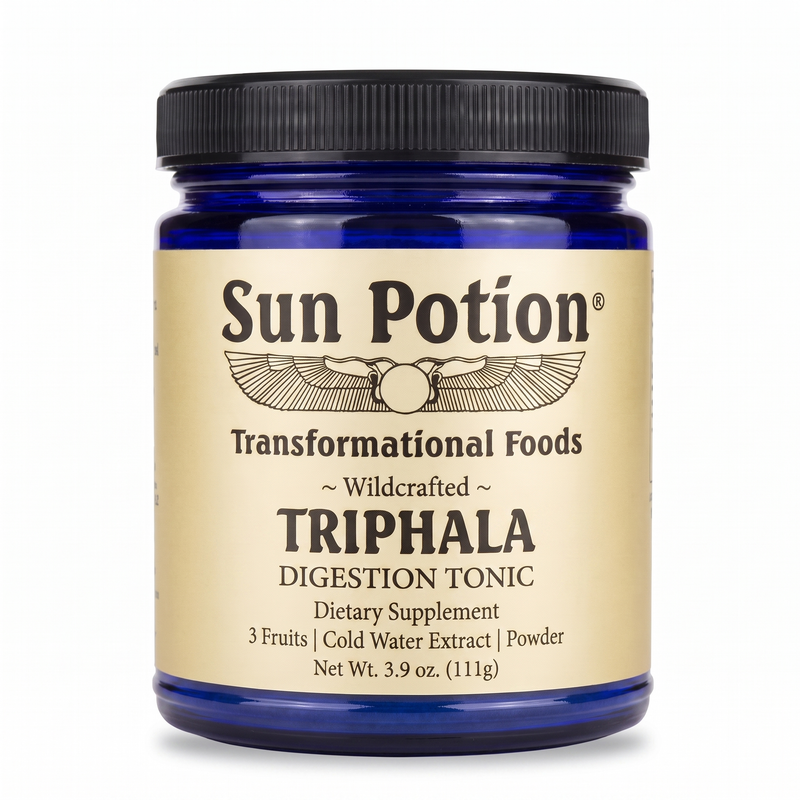 Sun Potion Triphala (Cold Water Extract Powder) Superfood Bisque 111g Jar