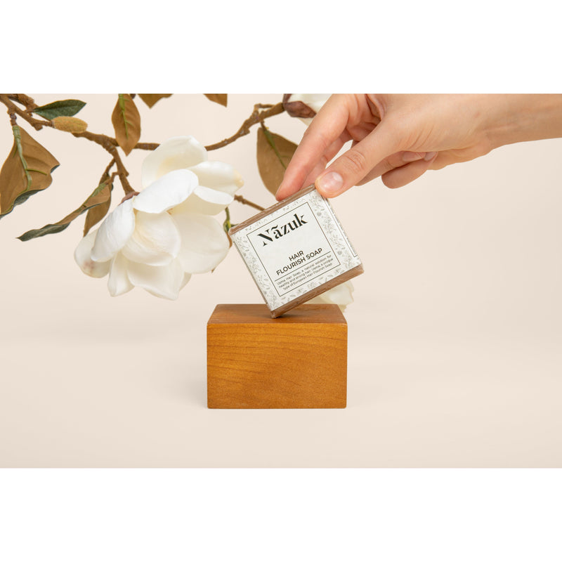 Nãzuk Beauty Usma Grass Hair Growth Shampoo Bar - Everyday Balance Shampoo Bar Hair Soap