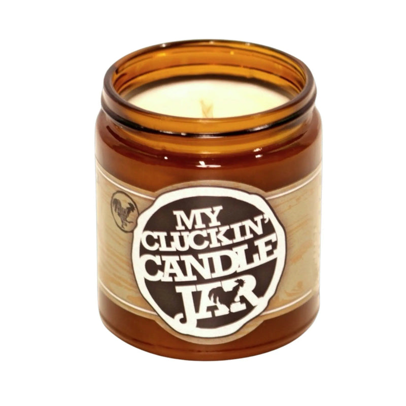 My Cluck Hut Hickory & Suede | My Cluckin’ Candle Jar Candles