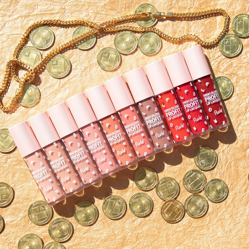 Rude Cosmetics High Gloss Profit Lip Lacquer Lip Gloss