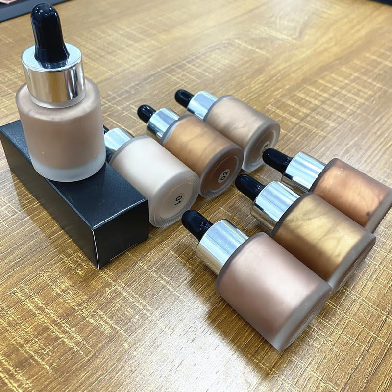 EpiLynx Perfect Liquid Highlighter Drops – Dewy, Luminous Glow (Vegan, Gluten-Free) face highlighter