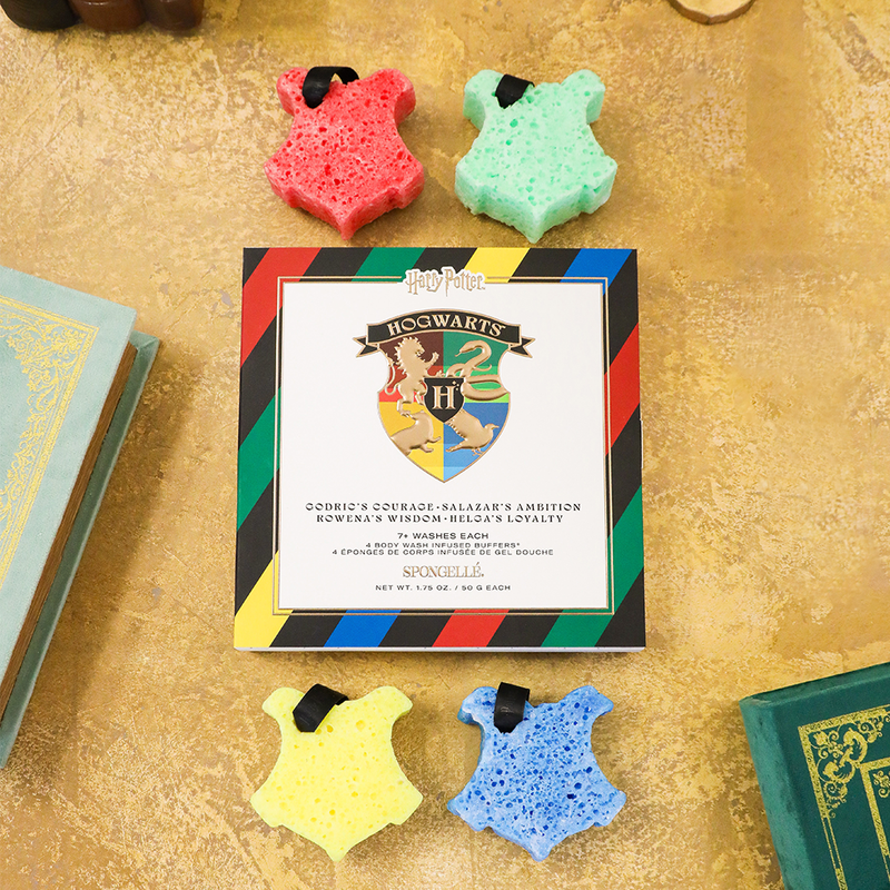 Spongellé Hogwarts™ Gift Set | Harry Potter™ Collection Body Wash Infused Buffer