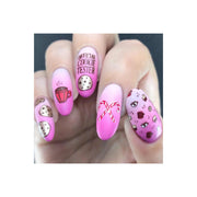 UberChic Beauty Jingle All The Way, (Christmas-05) Stamping Plate