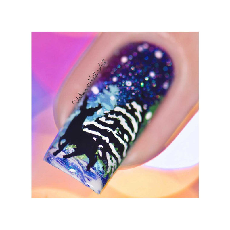 UberChic Beauty Holiday Jingle, (Christmas-03) Stamping Plate