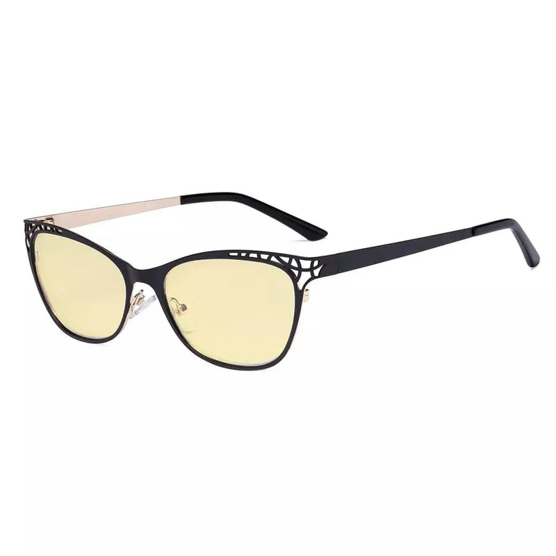 eyekeeper.com Hollow Design Blue Light Blocking Eyeglasses LX19025-BB60 Eyeglasses