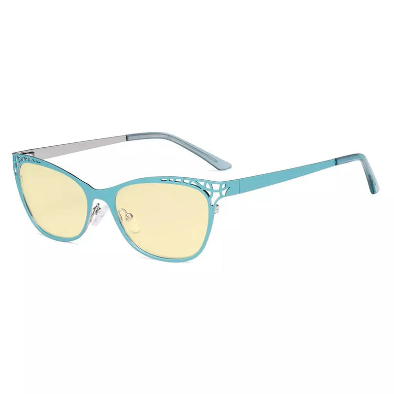 eyekeeper.com Hollow Design Blue Light Blocking Eyeglasses LX19025-BB60 Eyeglasses