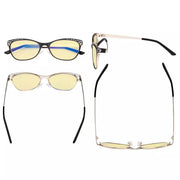 eyekeeper.com Hollow Design Blue Light Blocking Eyeglasses LX19025-BB60 Eyeglasses