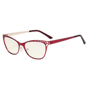 eyekeeper.com Hollow Design Blue Light Filter Eyeglasses LX19025-BB40 Eyeglasses