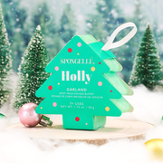 Spongellé Holly - Garland | Holiday Tree Body Wash Infused Buffer