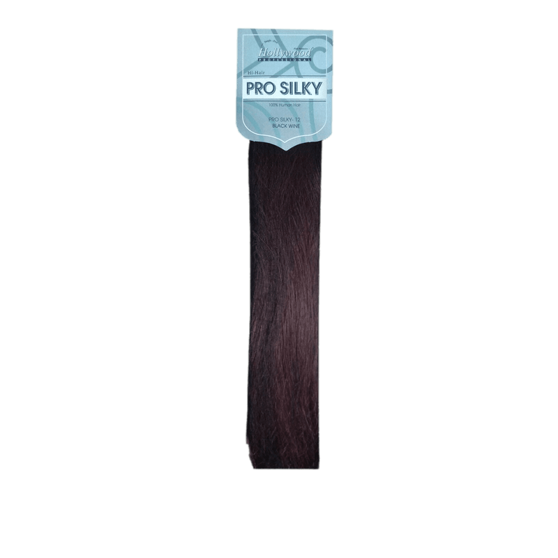 VIP Extensions Hollywood 100% Human Hair  Pro Silky Weavings 12'' Hair Extension